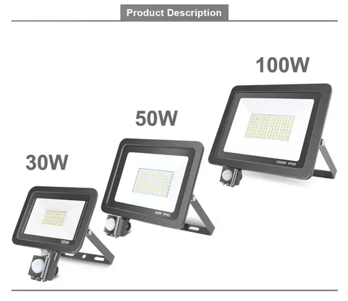 HS-BK LED Flood Light (external sensor) HS-BK LED Flood Light (external sensor)