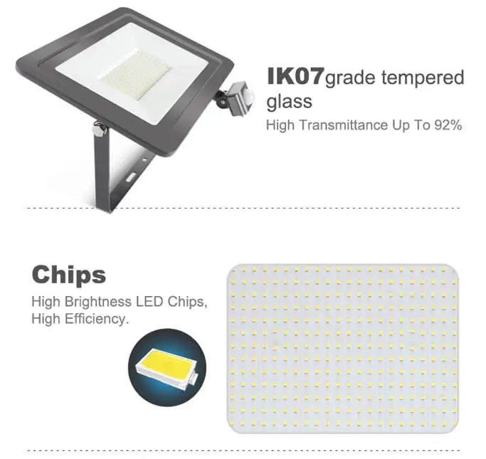HS-BK LED Flood Light (external sensor) HS-BK LED Flood Light (external sensor)